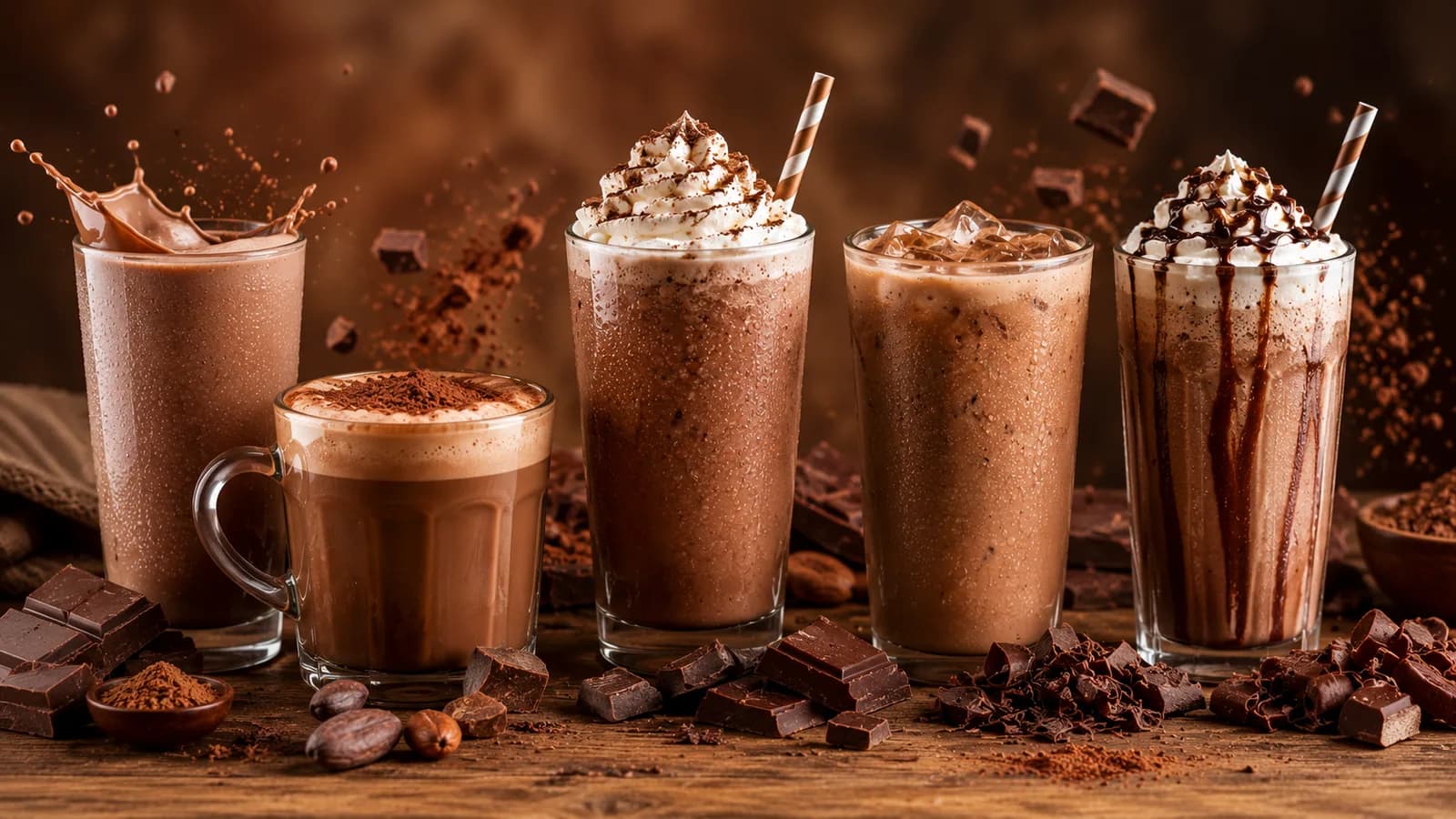 Bebida chocolatada Bebidas chocolatadas